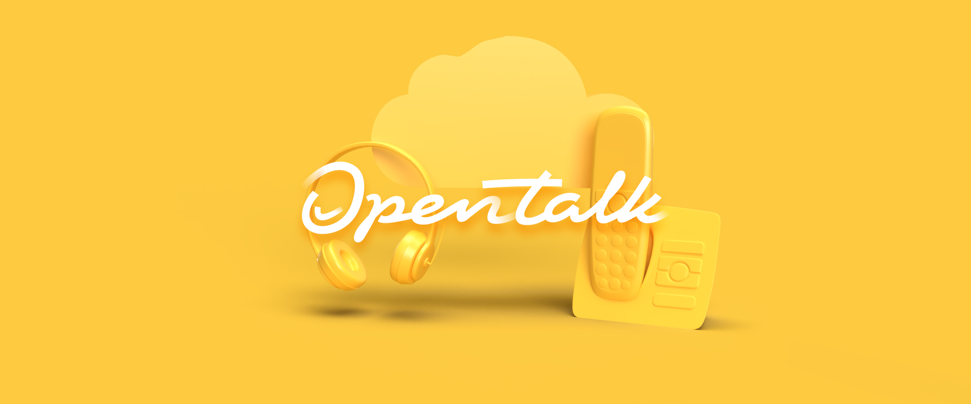 OpenTalk-Logo mit Headset und Telefon – sichere Videokonferenzen aus Deutschland